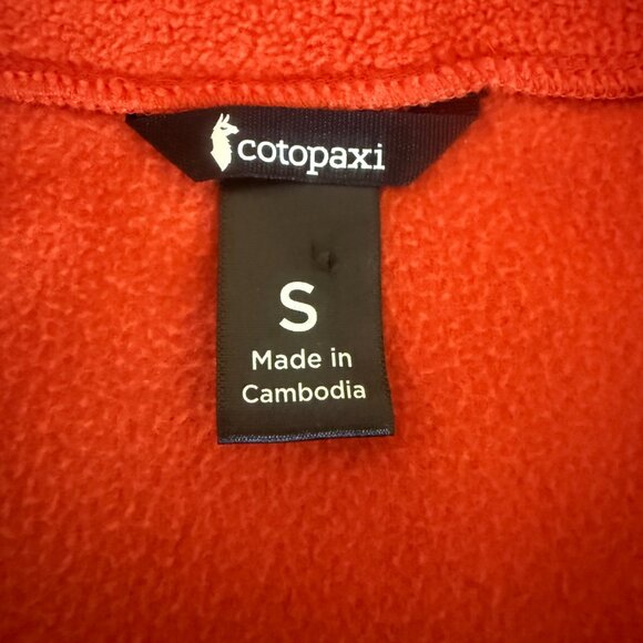 Cotopaxi® Amado Women's Fleece Vest Full Zip Size Small - Picture 6 of 9